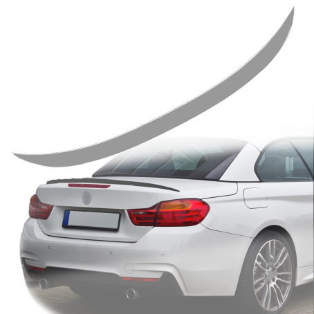 Spoiler pentru portbagaj stil M Performance pentru BMW seria 4 F33 (2013-2020), gata de vopsit
