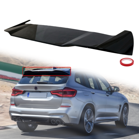 Spoiler de plafon pentru BMW X3 G01 (2018+), negru lucios
