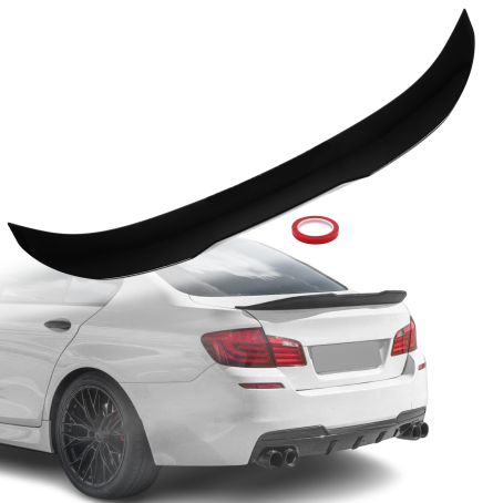 Spoiler portbagaj spate stil PSM pentru BMW seria 5 F10 (2010-2017), negru lucios