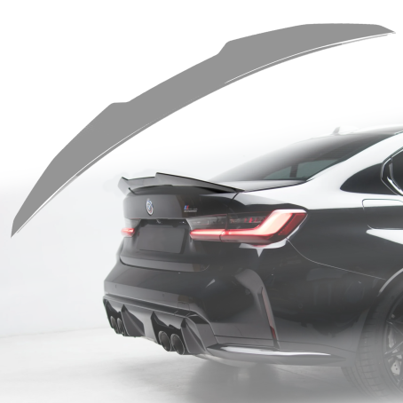 Spoiler spate pentru portbagaj stil PSM la BMW Seria 3 G20 (2020+), pregătit pentru vopsire