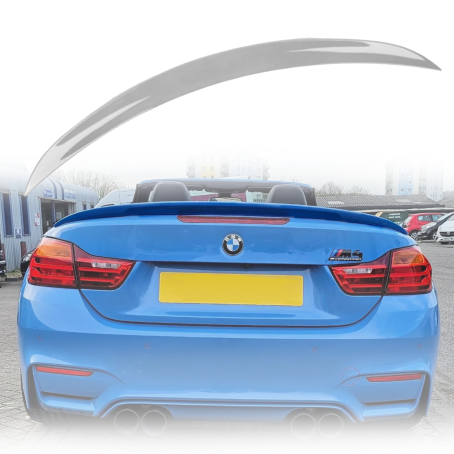 Spoiler pentru portbagaj stil Performance la BMW Seria 4 F33 (2013-2020), pregătit pentru vopsire