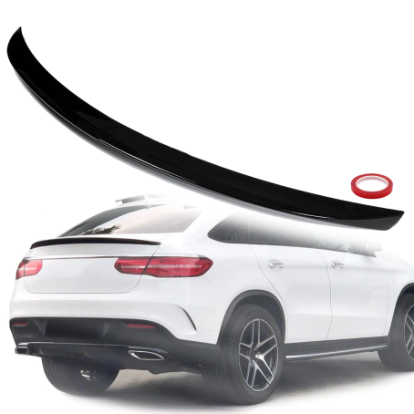 Spoiler pentru portbagaj la Mercedes GLE Coupe W166 C292 (2011-2019), negru lucios