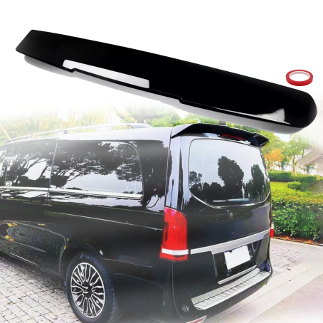 Spoiler spate pentru plafon la Mercedes V-Class Vito V160 (2016+), negru lucios
