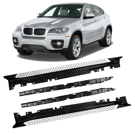 Trepte / praguri pentru BMW X6 E71 (2008-2014)