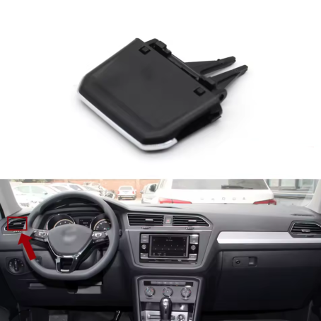 Clemă conductă de aer față stânga neagră pentru VW Tiguan (2017-2022)