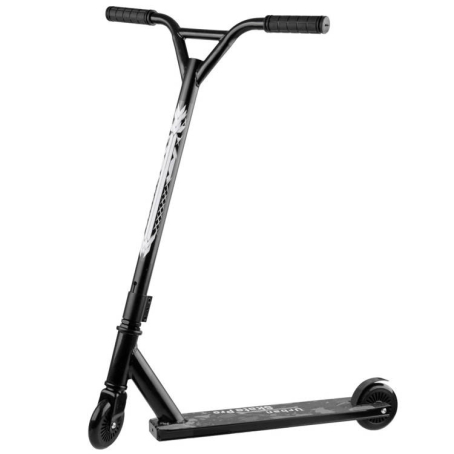 Trotinetă pentru trucuri și freestyle neagră TR001