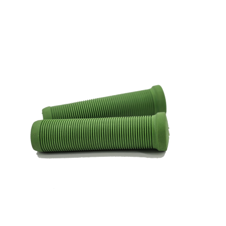 Mânere trotinetă din silicon verde, set de 2 buc.