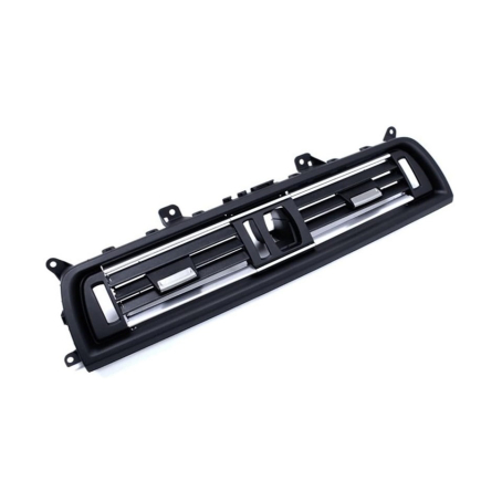 Grilă centrală / conductă de aer pentru BMW 5 6 F10 F11 F12 F13 F06, Complet cromată