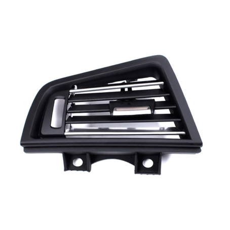 Grilă/conductă de aer stânga pentru BMW 5 F10 F11 Neagră cu crom