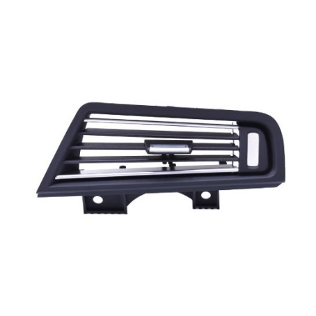 Grilă / conductă de aer dreapta pentru BMW 5 F10 F11 neagră cu crom