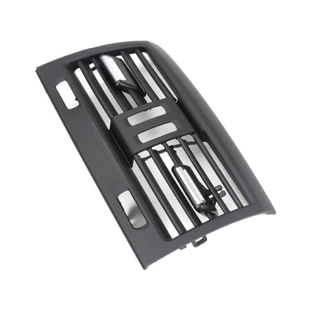 Grilă/conductă de aer spate pentru BMW 5 F10 F11 cu guri de aerisire cu 4 zone, Neagră