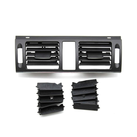 Grilă / conductă de aer pentru Mercedes Benz Clasa C W204, centrală neagră