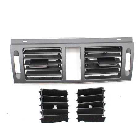 Grilă / conductă de aer pentru Mercedes Benz Clasa C W204, culoare negru deschis, centrală