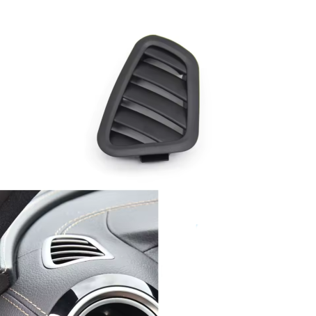 Grilă de ventilație stânga pentru bord la Mercedes E class W213, Negru