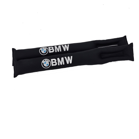 Pernele din piele între scaune, stil BMW, set de 2 buc.