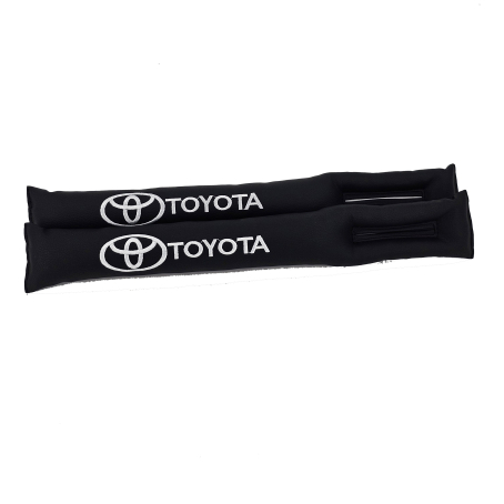 Pernele din piele între scaune, stil Toyota, set de 2 buc.