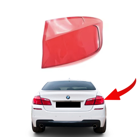 Sticlă pentru stop dreapta exterior pentru BMW Seria 5 F10 (14-16)
