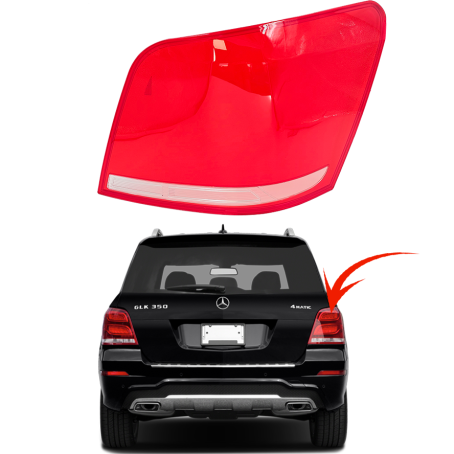 Sticlă pentru stopul drept la Mercedes GLK X204 facelift (2013-2015)