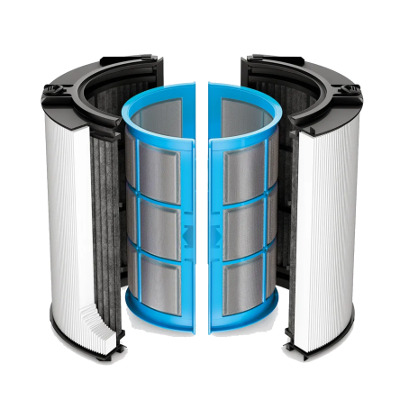 Filtru HEPA cu strat dublu și carbon activ pentru purificatorul de aer cu formaldehidă Dyson Purifier TP09 Hot+Cool