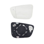 Sticlă oglindă laterală stânga cu punct mort (blind spot) pentru BMW Seria 5 7 8 G11 G12 G30 G31 G32 (2016-2023)