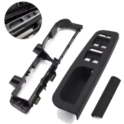 Set panou negru cu 4 geamuri electrice și bază pentru ușa șoferului la VW Passat B5 B5.5 (1996–2005)