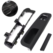 Set panou negru cu 2 geamuri electrice și bază pentru ușa șoferului la VW Passat B5 B5.5 (1996–2005)