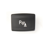 Buton interior pentru senzori de parcare BMW 1 2 3 4 / F30 F34 F20 F36 negru