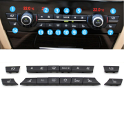 Butoane de control al aerului condiționat pentru BMW 5 6 7 F10 F01 F11 F06 F07, 14 buc