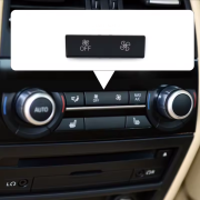 Buton pentru creșterea și scăderea intensității climatronicului spate cu OFF la BMW Seria 5 6 7 F10 F11 F12 F01 F02 F04 F06 F07
