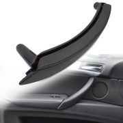 Mâner interior stânga negru pentru BMW X5/X6 E70/E71, 2 piese