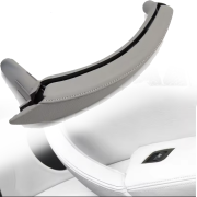 Mâner interior stânga gri pentru BMW X5 X6 E70 E71, 2 piese