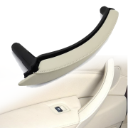 Mâner interior stânga bej deschis pentru BMW X5 X6 E70 E71, 2 piese