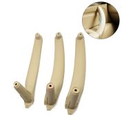 Set de 3 mânere interioare bej pentru BMW X5 X6 E70 E71, piese interioare