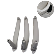 Set de 3 mânere interioare gri pentru BMW X5 X6 E70 E71, piese interioare