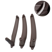 Set de 3 mânere interioare moka pentru BMW X5 X6 E70 E71, piese interioare