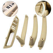 Set mânere interioare și panou pentru BMW X5 X6 E70 E71, bej, piese interioare