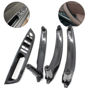 Set mânere interioare și panou pentru BMW X5 X6 E70 E71, carbon, piese interioare