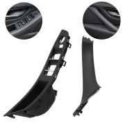 Set de mânere interioare față pentru BMW Seria 5 F10 F11, negre, piese interioare, fără retractare