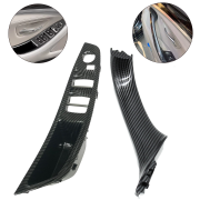 Set de mânere interioare față pentru BMW Seria 5 F10 F11, carbon, piese interioare, fără retractare