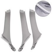 Set de 3 mânere interioare pentru BMW Seria 5 F10/F11, gri, piese interioare