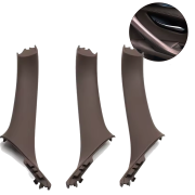 Set de 3 mânere interioare pentru BMW Seria 5 F10/F11, moka, piese interioare