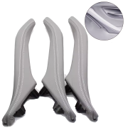 Set de 3 mânere interioare complete pentru BMW Seria 5 F10 F11, gri