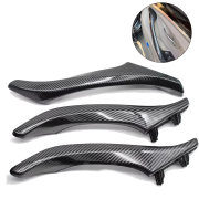 Set de 3 mânere interioare complete pentru BMW Seria 5 F10 F11, carbon
