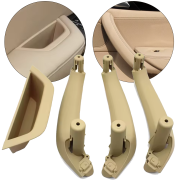 Set mânere interioare și panou pentru BMW X3 X4 F25 F26, bej, piese interioare