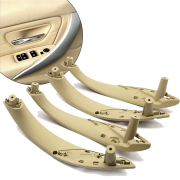 Set complet toate mânerele interioare pentru BMW Seria 3 4 F34 GT F36 Gran Coupe, bej – piese interioare