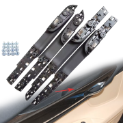Set mânere interioare uși pentru BMW seria 7 F01, negre