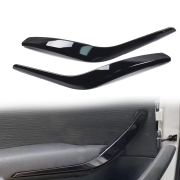 Set de 2 mânere interioare pentru BMW X1 E84, negru lucios - stânga și dreapta