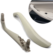 Mâner interior spate dreapta bej deschis pentru BMW seria 5 G30 G31 G38 M5 F90, 2 piese
