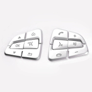 Butoane pentru volan pentru Mercedes-Benz W166 W218 W213 W172 W292, Crom