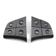 Set de butoane pentru volan pentru Mercedes-Benz W164 W215 W251 ML, GL, B, R, negre